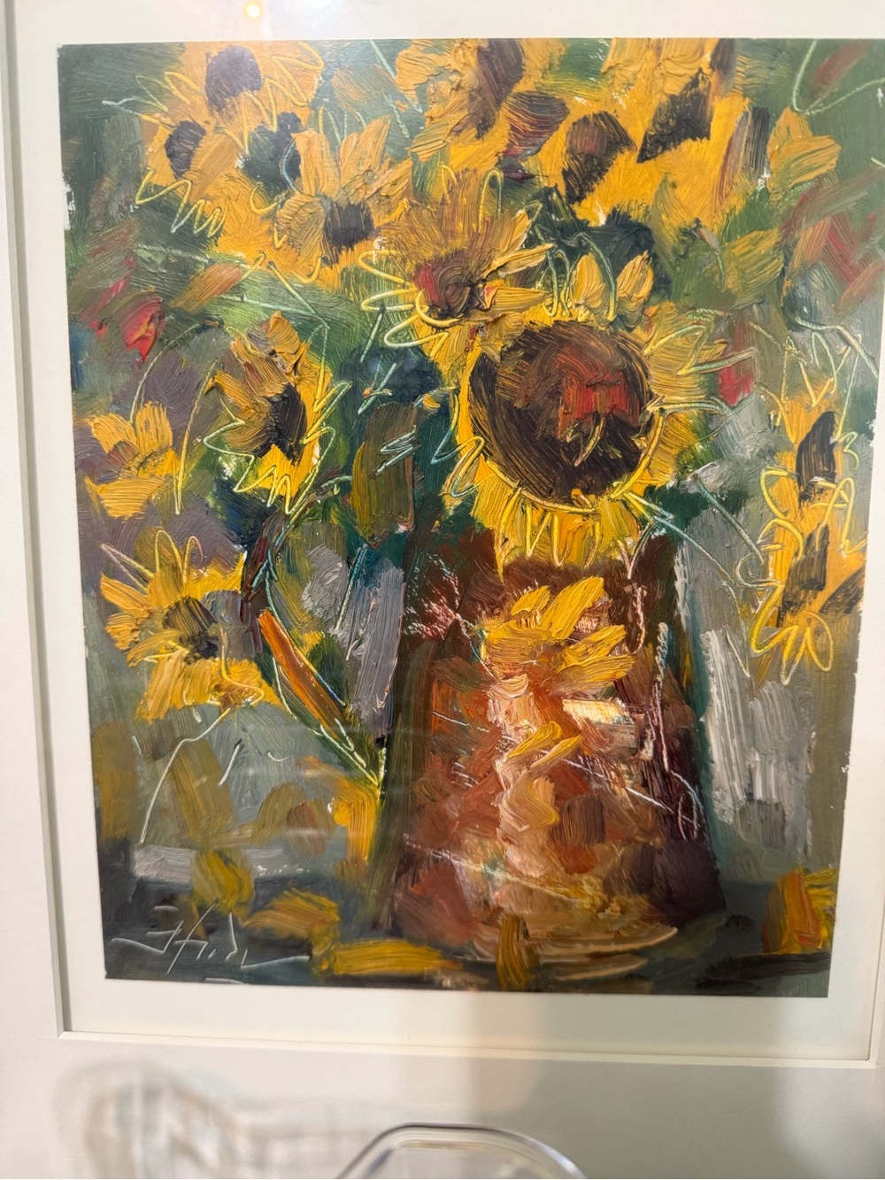 Scott Harden: Sunflowers in Copper